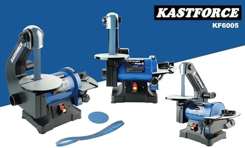 KF6005 Professional Belt Disc Sander, 1x30 inch & 5 inch