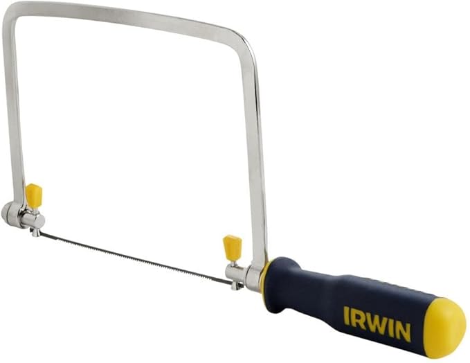IRWIN Tools ProTouch Coping Saw (2014400), Blue & Yellow