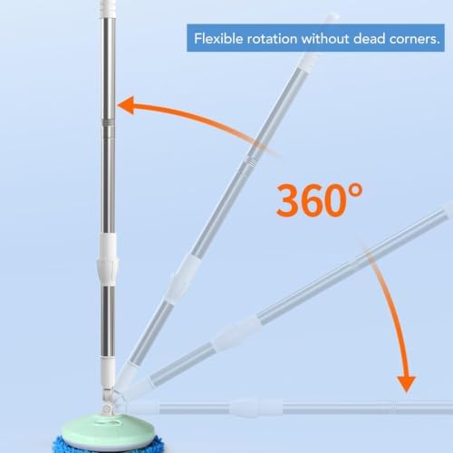 Electric Spin Scrubber Cordless Telescopic Non-Scratch
