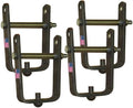 BILLET4X4 U.S. Made 2-1/2 inch Wide MEGA-Duty Axle Leaf Spring Rebound Clamps - Set of Four (4) (4x4 Vehicles)