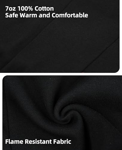 TICOMELA FR Face Mask Balaclava Flame Resistant Hood CAT2 Arc Rated OneSize