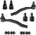 TRQ Front Steering & Suspension Kit Ball Joint Sway Bar Stabilizer Link Tie