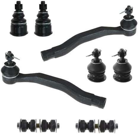 TRQ Front Steering & Suspension Kit Ball Joint Sway Bar Stabilizer Link Tie
