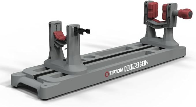 Tipton Gun Vise Gen 2 with 6 Mounting Positions, Adjustable Height, Universal Rubber Gun Clamp, for Gun Maintenance, Cleaning, and Gunsmithing