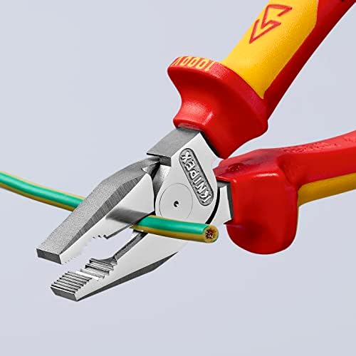 KNIPEX High Leverage Combination Pliers Self-Service Card, 02 06 180 SB