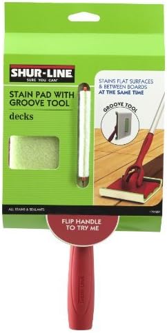 Shur-Line Stain Pad With Groove Tool