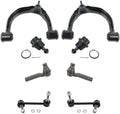 TRQ Front Steering & Suspension Kit Ball Joint Control Arm with Ball Joint