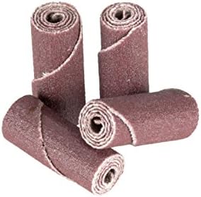 3M Cartridge Roll 341D - 180 Grit, X-Weight Backing - Metal Sanding and Finishing - Die Grinder Abrasives - 3/8" x 1" x 1/8"