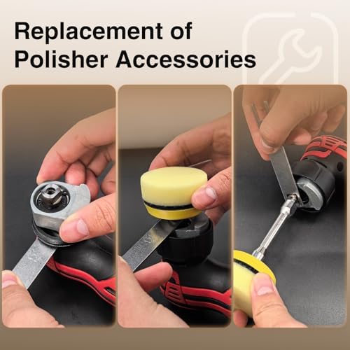 Cordless Mini Polisher, DA&RO Mini Car Buffer Polisher