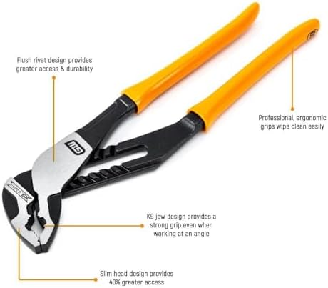 GEARWRENCH 4 Piece Dipped Mixed Material Plier Set - 82203-06