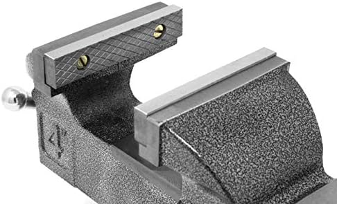 WEN Bench Vise, 4-Inch, Cast Iron with Swivel Base
