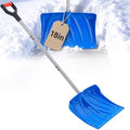VEVOR 18" Poly Snow Shovel Pusher for Driveway 55” Height