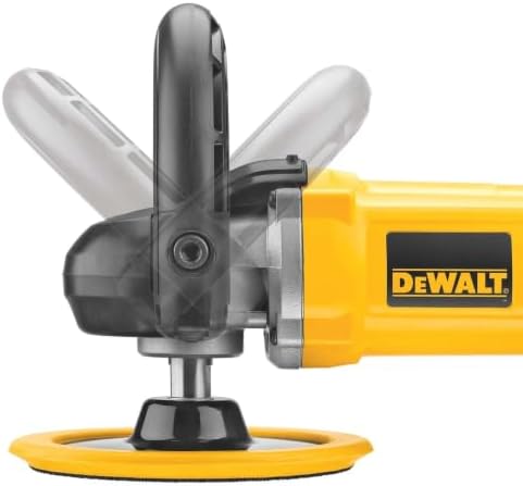 DEWALT DWP849XR 120V 12 Amp Variable Speed 7 in. to 9 in. Corded Polisher with Soft Start (Renewed)