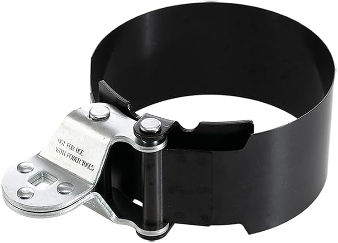 Heavy Duty Oil Filter Wrench, 118-130mm for Trucks Cars RVs | 4-21/32 to 5-5/32 Inch Range, Universal Removal Tool, Trucks Cars Motorhomes