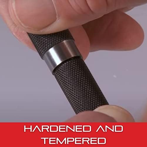 Starrett Steel Center Punch, 4" Length, 1/8" Dia
