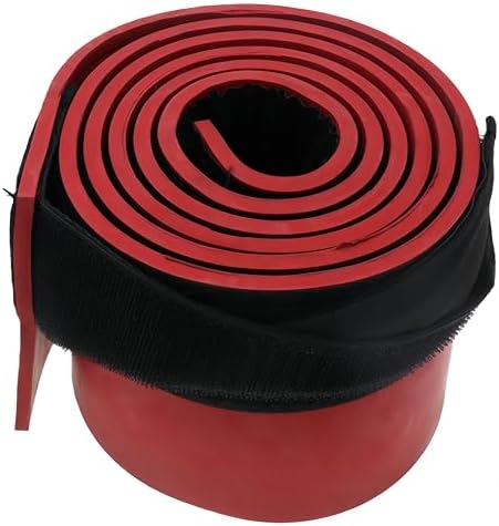 Rubber Dust Skirt Compatible with Husqvarna PG 530 Floor Grinder, Reduces Dust Spread and Boosts Efficiency