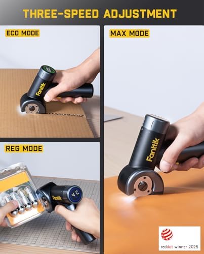 Fanttik C8 Nano Cordless Electric Scissors with LED Display & Fanttik G9 Handy Cordless Electric Spin Scrubber