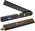 Neoteck 16 inch Digital Angle Finder 225°Aluminum Protractor LCD Backlight