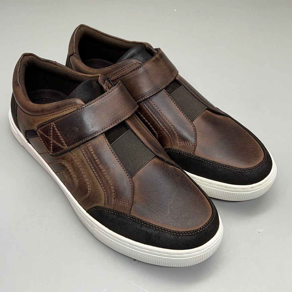 PROPET Kade Strap Sneaker Adjustable Diabetic Mens Sz 13 W(E) Chocolate MCA043L