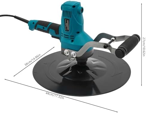 Drywall Sander, 850W Popcorn Ceiling Removal Tool, Powerful Electric Drywall Sander, 6 Variable Speed, Multi-Function Detail Sander, for Ceilng Floor Plastered Popcorn