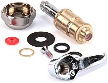 T&S Brass 012446-25 Ceramic with Check Valve and Lever Handle, Hot, Right Hand