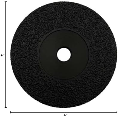 4" Vacuum Brazed Grinding Wheels, Coarse #30/40 Grit, 5/8"-11 Arbor