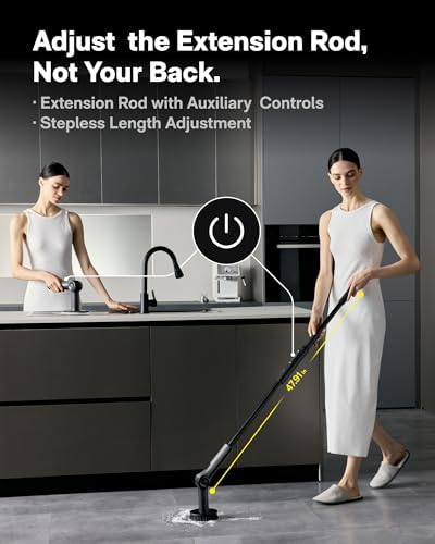HOTO Flexi™ Cordless Electric Spin Scrubber + 4 Pcs Replacement Pads