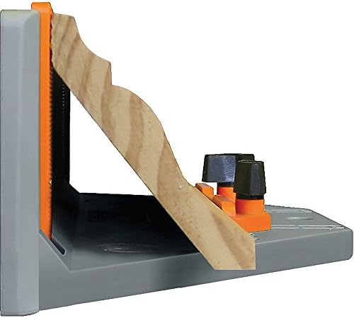 Rockler Cut Crown Molding Jig for Miter Saw w/Adjustable Fence, Easy Fit