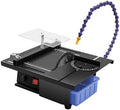 Rock Saw for Cutting Rocks, 1850w Jewelry Polisher Grinder, Adjustable 0-10000rpm Lapidary saw with Cooling System Cold-Rolled Steel Construction for Gem, Jade, Woodworking