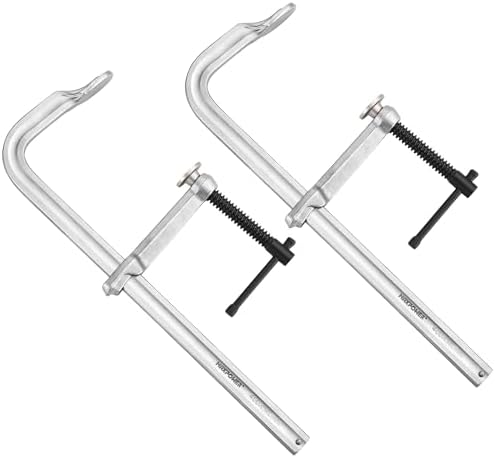 MAXPOWER Thick Rail F Clamp, 15-3/4" Opening, 5-5/8" Throat