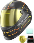 Auto Darkening Welding Helmet True Color 1/1/1/1,Large View 3.94"x3.23",Welding Hood with 4 Arc Sensors,Blue Light + UV/IR Blocking,Wide Shade 4/5-9/9-13 for TIG MIG ARC Welding,Cut and Grind