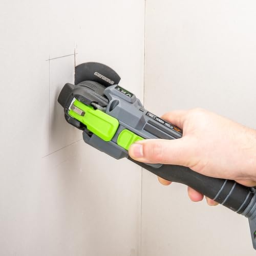 Genesis G20MAX 20V Brushless Oscillating Multi-Tool | 10,000–19,000 OPM | 3.5° Oscillation | Vibration Reduction Technology | 5-Speed Control | Battery & Charger