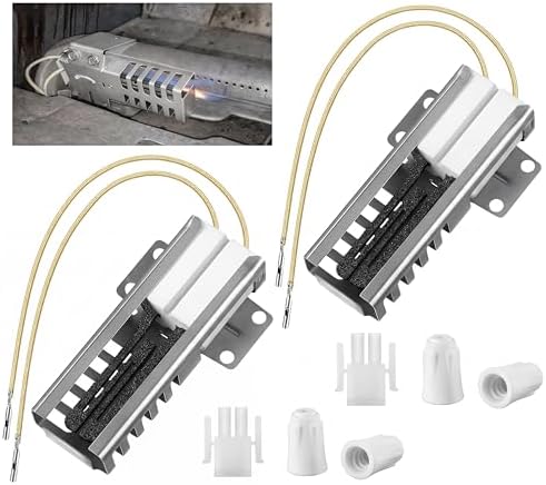 2 Pcs Gas Oven Igniter Compatible with WB13K21, IG9998, AP2020569 PS231280