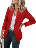 Cicy Bell Womens Casual Blazers Long Sleeve Work Office Suit Jackets Blazer