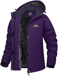 MAGCOMSEN Women's Winter Coats Waterproof Ski Snow Warm Fleece Lined Jacket