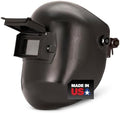 Jackson Safety PL280 Pipeline Welding Helmet - Shade 10 Flip Front Welding Hood - ANSI Z87.1 - Made in USA (Multiple Headgear Styles and Colors)