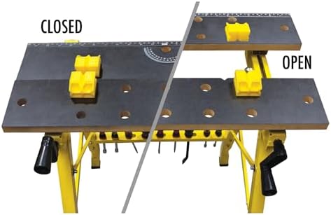 Performance Tool W54025 Portable Folding Workbench and Vise