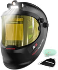YESWELDER Auto Darkening Welding Helmet with LED, 180° View, LYG-Q800D-LK