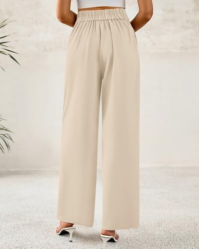 BTFBM Wide Leg Dress Pants Women Business Casual Outfits