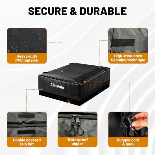 26 Cubic Feet Truck Bed Cargo Bag, Waterproof with Heavy Duty PVC