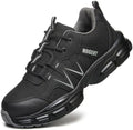Hogent Steel Toe Shoes for Men Women - Non Slip & Lightweight Work Shoes