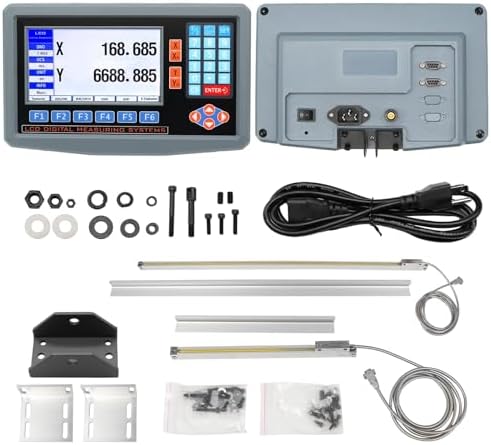 2-Axis Digital Display Linear Scale DRO Kit 300mm+1000mm