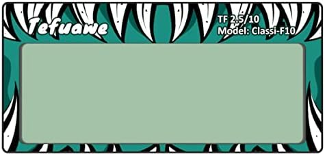 Tefuawe 2x4 1/4 Auto Darkening Welding Lens, Low Amps 5A Tig, Shade 10, Ultra Clear, Cool Blue Color for Pipeliner and Pancake Welding Hood