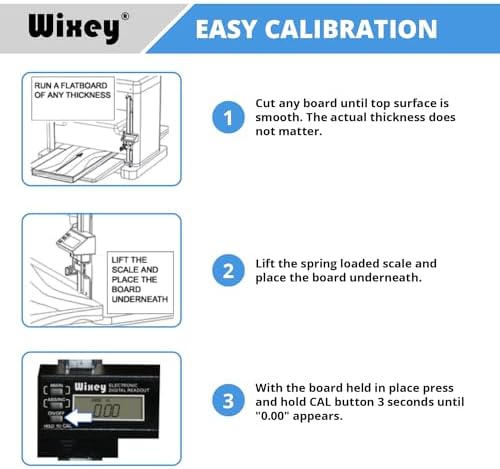 Wixey WR510 Electronic Digital Readout Kit for Portable Planers, Multi