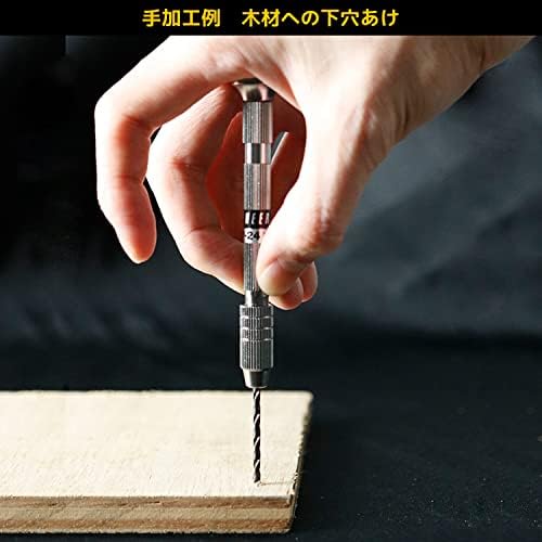 ENGINEER TP-24 PIN Vise, Single end with Swivel Head with 2 pcs. of Double-Headed collets, Made in Japan