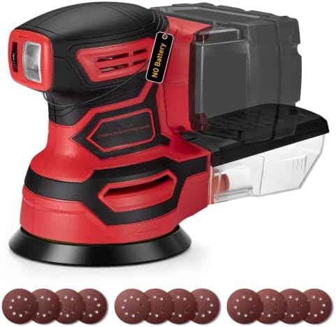 Cordless Random Orbital Sander for Milwaukee 18V Battery