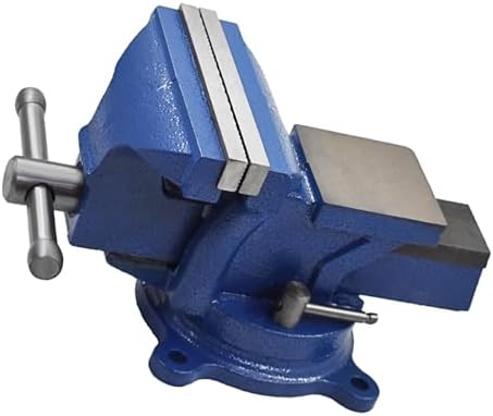 6 Inch Heavy Duty Work Bench Vise, with 360 Degree Rotating Base