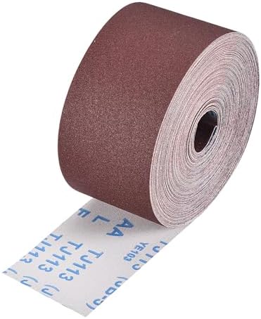 Sandpaper Roll 3Inch 75FT 180Grit Aluminum Oxide Emery Cloth Roll