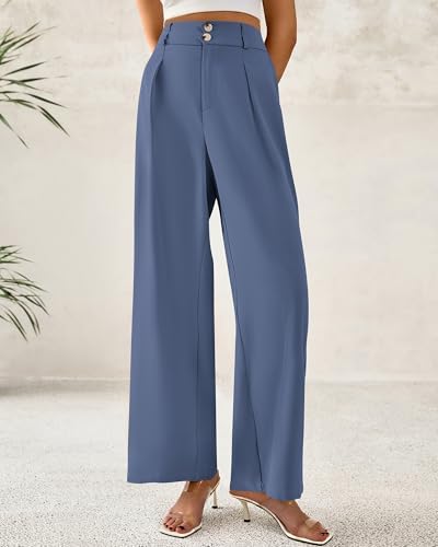 BTFBM Wide Leg Dress Pants Women Business Casual Outfits