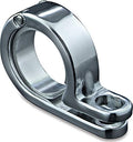Kuryakyn 4017 Motorcycle Lighting Hardware Component: P-Clamp with 5/16" Mounting Hole, Universal Fit for 1-1/2" or 1-5/8" Diameter Engine Guards/Tubing, Chrome, Pack of 1